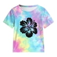 thumbnail image 5 of Girls Summer Outfits 2 Piece Tie-Dye Short Sets Casual T-Shirt and Shorts Set Cute Clothing Sets Teen Outfits Sets, 5 of 5