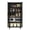 Black 02, variant on 71" Metal Storage Cabinet with Doors and Adjustable Shelves for Kitchen,Bedroom,Living Room,Black