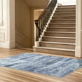 thumbnail image 2 of Area Rugs for Bedroom, Living Room, Dining Room, 6'x9' Blue Toneed Modern Washable Rug Soft Non Slip Rug Low Pile, 2 of 11