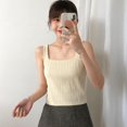 thumbnail image 5 of KOOYET Casual Women Tank Slim Knitting Camisole Female Bottoming Vest, 5 of 6