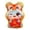 Fu Lantern, variant on deevoka New Year Throw Pillow Decorative Pillow for Bed Couch Room Decor Koi