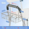thumbnail image 3 of Shower Caddy Hanging, 304 Stainless Steel Shower Organizer Rack for Shower Chair Bench for Elderly Seniors Disabled Handicap$$Home Decor, Kitchen, & Other, 3 of 8