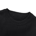 thumbnail image 6 of WIBACKER Winter Toddler Baby Boys Sweater Girls Pullover Sweatshirt Little Kids Solid Casual Tops, 6 of 8