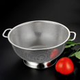 thumbnail image 4 of LLC Stainless Steel Double Ear Hanging Basket for Washing Rice, Pasta, and Small Grains, 4 of 5