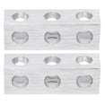 thumbnail image 1 of Square Beam Accessory,2pcs 3 Holes Square Replacement Square Beam Robotic Square Beam Rugged and Tough, 1 of 8