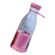 thumbnail image 2 of Licuadora portátil linda 6 cuchillas 40W alta potencia 300ml recargable portátil eléctrico mini exprimidor taza rosa, 2 of 5