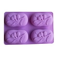thumbnail image 4 of Silicone Cake Mold, 4-Cavity O Tree Design, For Baking Cakes, Making Handmade Soaps, Diy Crafts, 4 of 6