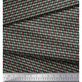 thumbnail image 2 of Soimoi Black Rayon Fabric Diamond Geometric Print Sewing Fabric Yard 42 Inch Wide, 2 of 5