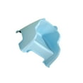 thumbnail image 1 of fastboy Small Stool Foot Rest Sturdy Under with Back Desk Footrest Support Footstool Blue 33x25.5x23.8cm, 1 of 6