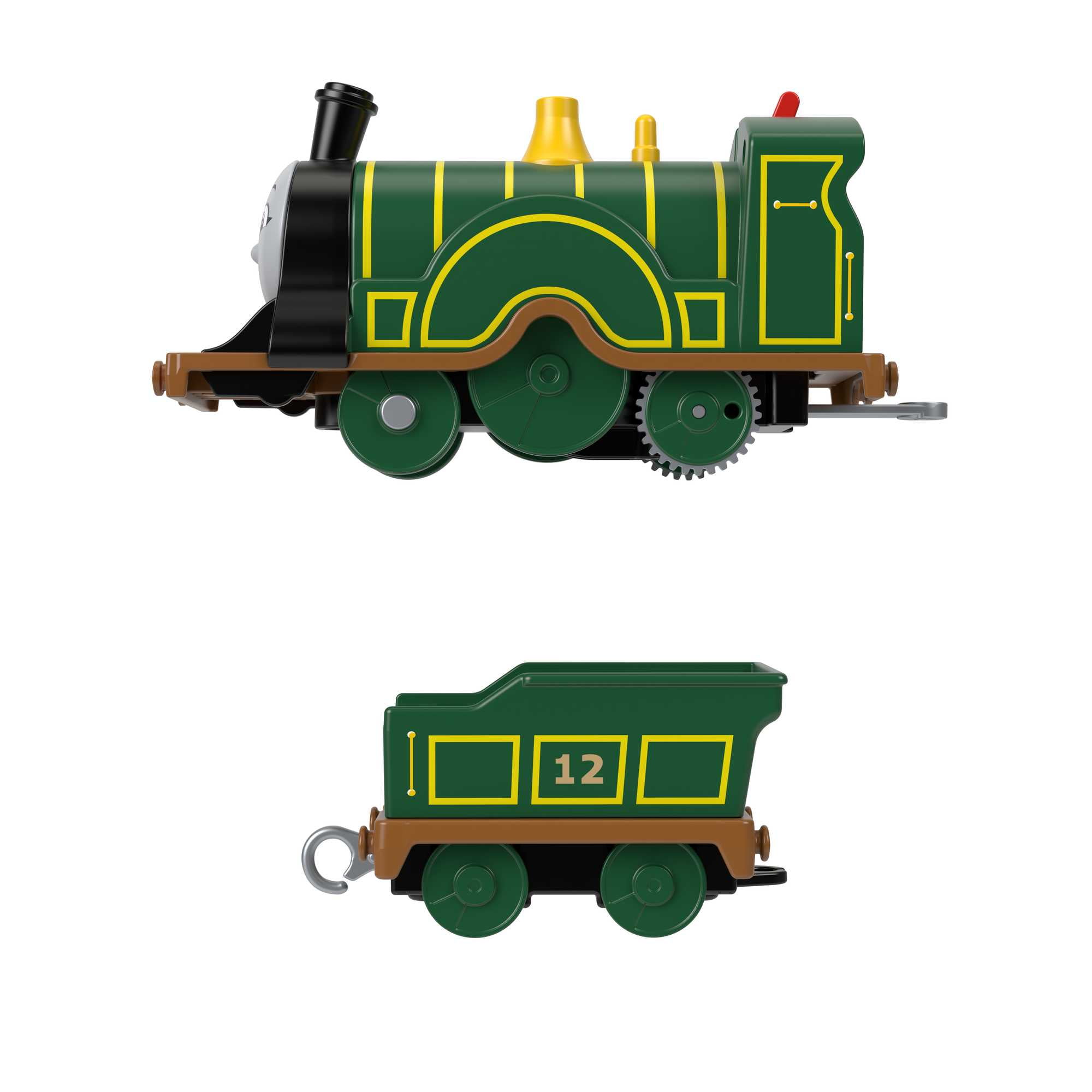 Thomas & Friends Emily Motorized Toy Train Engine with Tender for Preschool  Kids - Walmart.com