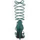 thumbnail image 3 of Sandalias Correas De Tiras Tacón De Aguja Cordón Arriba Para Mujeres Verde oscuro 41, 3 of 6