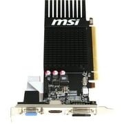 MSI AMD Radeon R5 230 Graphic Card, 2 GB GDDR3, Low-profile