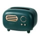 thumbnail image 1 of Caja de pañuelos con radio, servilletero, dispensador de papel, caja de almacenamiento de servilletas para bar y bodega. Verde, 1 of 9