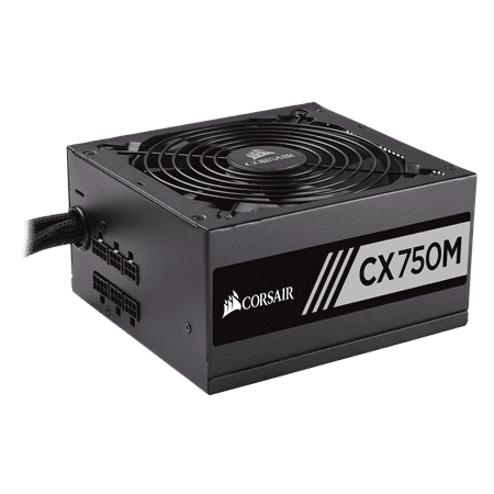 Corsair CX Series CX750M 750W 80 PLUS Bronze Certified Modular ATX Power Supply (Best 750 Watt Power Supply 2019)