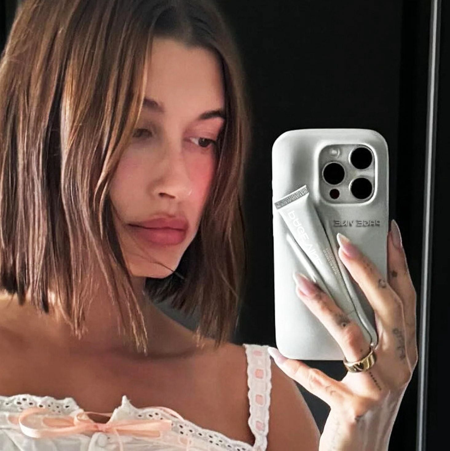 Rhode Lip Gloss Phone Case for iPhone 16 Pro Max - Comes with 12