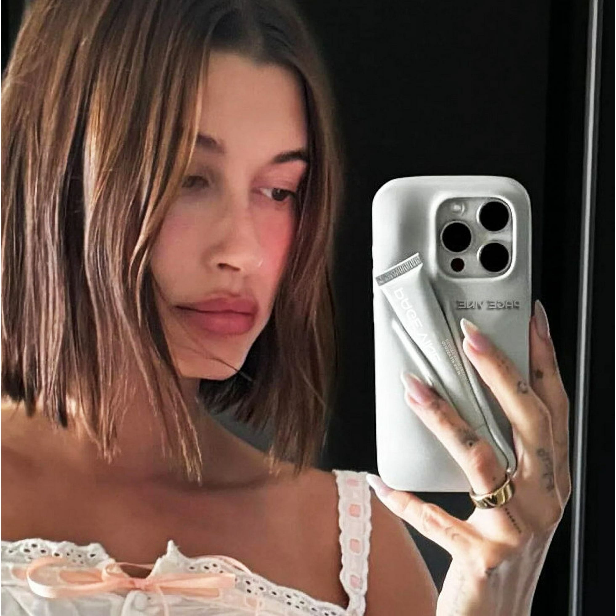 rhode skin iPhoneケース iPhone16pro lip case | rhode skin