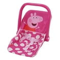 thumbnail image 1 of Asiento de coche Baby Doll Peppa Pig con lunares rosas y blancos para niños de hasta 18 años, 1 of 5