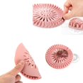 thumbnail image 5 of Recogedor de pelo con filtro eficaz, diseño de cuatro anillos que mejora la protección del drenaje, lo que facilita la instalación y la limpieza, 8 piezas, 5 of 5
