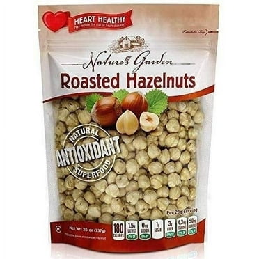 Natures Garden Roasted Hazelnuts 26 Ounce
