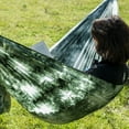 thumbnail image 4 of Equip Craft-Dyed Recycled Polyester Travel Hammock, 1 Person Sage Green, Size 108" L x 56" W, 4 of 10