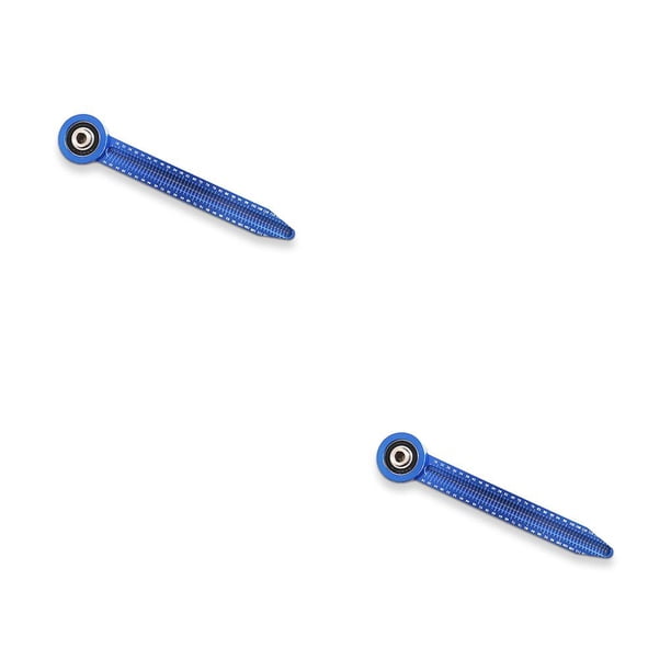 Kenally Brújula de carpintería de acero inoxidable, regla de brújulas precisa giratoria de 360 grados, herramienta de dibujo circular para Azul 2piezas Kenally CBP197236