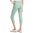 thumbnail image 3 of Charter Club Petite Printed Bristol Capri Jeans Bright Myrtle 12P, 3 of 4