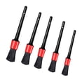 thumbnail image 1 of Sidaley Kit de limpieza Interior de coche de plástico práctico de 5 piezas, cepillos de detalle lavables con mango antideslizante, llantas, herramienta Vehículos, repuestos y accesorios Mis Sidaley VI016453-00, 1 of 6