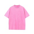 thumbnail image 3 of Vintage Halloween Short Sleeve Acid Washed Tops Every Day Is Halloween Print T-shirts Horror Charactersr Graphic Tees Cotton Shirts, 3 of 6