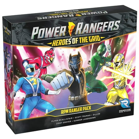 Power Rangers: Heroes of the Grid RPM Ranger Pack Expansion