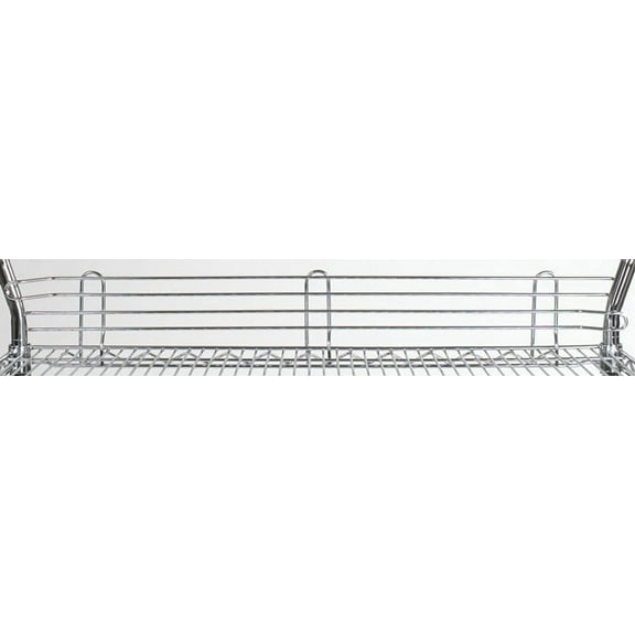 36" Wide Chrome Wire Shelf Ledge