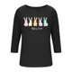 thumbnail image 5 of Camiseta de Cuello Redondo Impresa Casual de Manga 3/4 de Mujer Y Blusas, Tops de Moda de Otoño E Invierno, 5 of 7