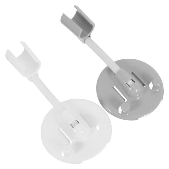 YOSADIER 2-Pack Adjustable No-Drill Shower Organizer Set, Bathroom Storage Accessories in Multiple Colors for Easy Installation