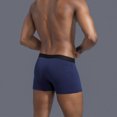 thumbnail image 5 of Aooho Men's Ultra Breathable Cotton Underwear,5 Pack No Riding Up Boxer Briefs with ComfortFlexible Waistband,Multipack, 5 of 8