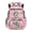 Bass Camo Print, variant on Capybara Turtle Girls Backpack Multi-Pocket School Bag Adjustable Shoulder Straps 17 inch Book Bag for 10-12T Primary School Students Daily Use