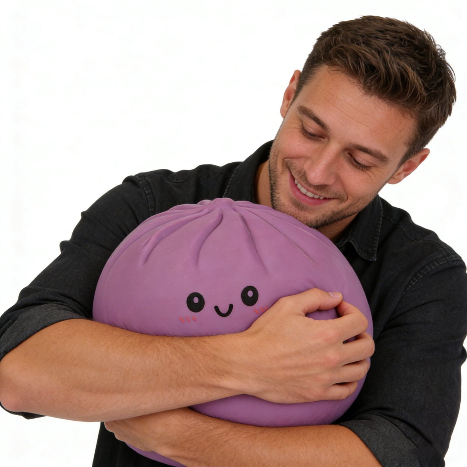 Large Dumpling Squishies Toys, Giant Squishy Dumpling, Big Dumpling, Mega Rainbow Dumplings, Stress Relief Sensory Ball for Adult & Teen, Anxiety Relief Fidget Toys, Birthday Toys Gift