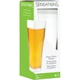 thumbnail image 3 of Party Central Club Pack of 24 Clear Accented Pilsner Beer Glasses 4.8", 3 of 3