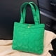 thumbnail image 5 of Bolso de hombro informal para mujer bolso de compras de gran capacidad de Color sólido para mujer, 5 of 8