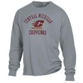 thumbnail image 2 of Men's ComfortWash Gray Central Michigan Chippewas Garment Dyed Long Sleeve T-Shirt, 2 of 3