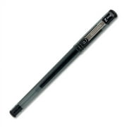 Zebra Pen Z-Grip Gel Pen Medium Pen Point - 0.7 mm Pen Point Size - Black - Translucent Barrel - Metal Tip - 12 / Dozen