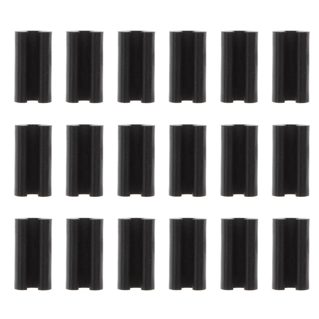 Luxshiny 100Ud Protector Para Pies De Rejilla De Fregadero Con Cubiertas Anti-Ralladuras En Negro