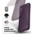 thumbnail image 4 of Ringke Onyx Case Compatible with iPhone XR, Tough Rugged TPU Heavy Duty Protective Cover - Lilac Purple, 4 of 7