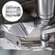 thumbnail image 5 of Placa de montaje de conector de ducto de acero galvanizado de 3" Uxcell, base de 4", 5 of 5