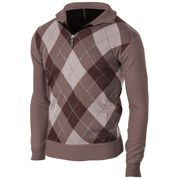 v neck sweater argyle