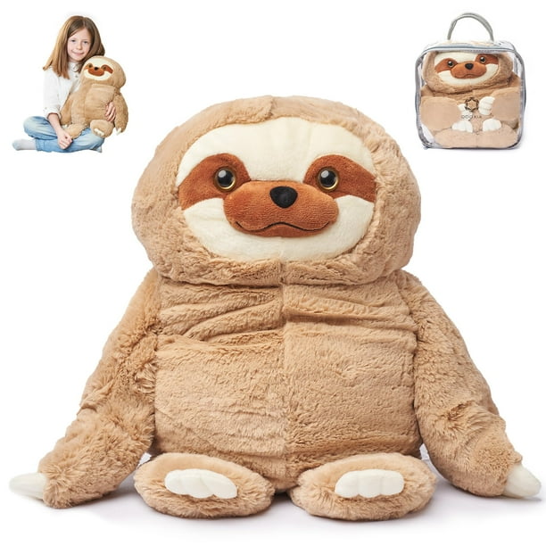 Peluche pesado ODOXIA Big Sloth de 2,3 kg para la ansiedad