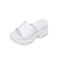 thumbnail image 2 of Sandals Women Comfortable Women's Casual Versatile Plus-Size Shoes Spring/Summer Style Trendy Comfortable Round Toe Soft Sole Open Toe Sandals.,White,42, 2 of 9