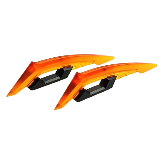 tredstone Aerodynamic Spoiler Wing 250SR Durable Aerodynamic Winglets Moto Sticker Motorcycle Motorcycle orange 1Set