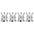 thumbnail image 1 of Miangastore Capuchons de Couvercle d'Écrou d'Essieu avant en Alliage d'Aluminium 4 Pcs 1.2x1In, 1 of 8