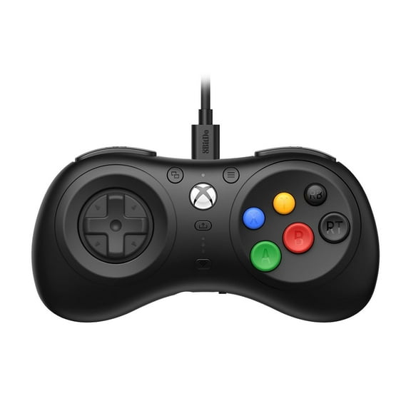 8Bitdo M30 Wired Controller for Xbox Series X|S, Xbox One, and Windows with 6-Button Layout - Officially Licensed