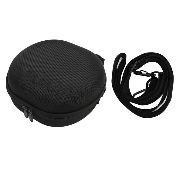 Estuche de transporte para gafas de realidad virtual, carcasa rígida, resistente a golpes, con doble cremallera, gran capacidad y correa para el hombro, bolsa de almacenamiento para gafas
