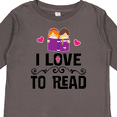 thumbnail image 4 of Inktastic I Love to Read Girls Long Sleeve Toddler T-Shirt, 4 of 5